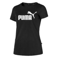 Puma Tričko černé XS Ess Logo Tee