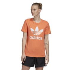 Adidas Tričko oranžové L Trefoil Tee