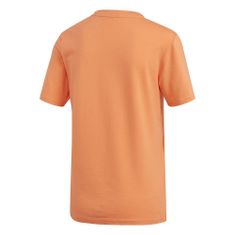 Adidas Tričko oranžové L Trefoil Tee