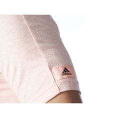 Adidas Tričko růžové M Basic Tee