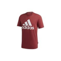 Adidas Tričko vínově červené L MH Bos Tee