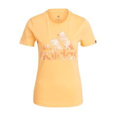 Adidas Tričko oranžové S Tropical Graphic