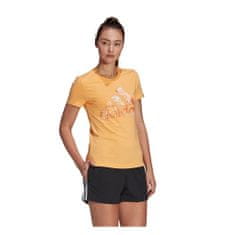 Adidas Tričko oranžové S Tropical Graphic
