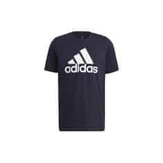 Adidas Tričko tmavomodré S Essentials Big Logo Tee