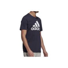 Adidas Tričko tmavomodré S Essentials Big Logo Tee
