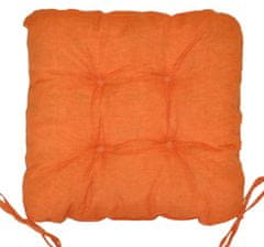 AXIN Sedák UNI barva oranžový melír - set 4 kusy