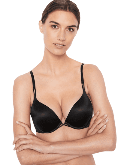 Victoria Secret Victoria's Secret dámská push up podprsenka Bombshell hladká černá