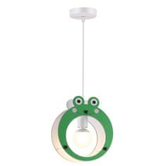 ACA ACA Lighting dětské závěsné svítidlo 1XE27 FROGGY MDF 24X10XH100CM FARMA ZM441P25