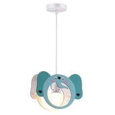 ACA ACA Lighting dětské závěsné svítidlo 1XE27 ELEPHANT MDF 27X10XH100CM FARMA ZM431P27