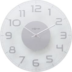 NEXTIME Designové nástěnné hodiny 8817tr Nextime Classy round 30cm