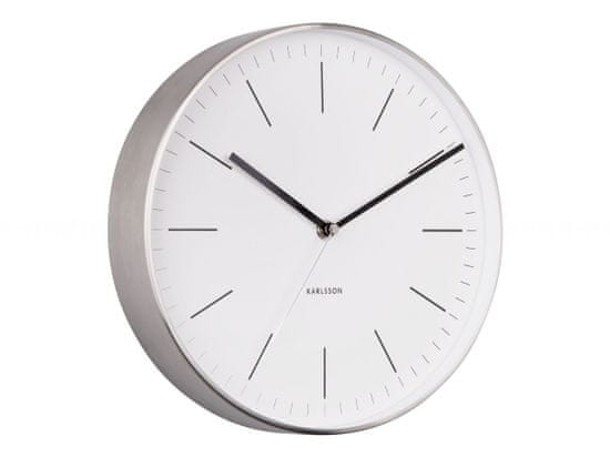 Karlsson Designové nástěnné hodiny 5732WH Karlsson 28cm