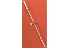 Nomon Designové nástěnné hodiny Nomon Merlin Inox 110cm