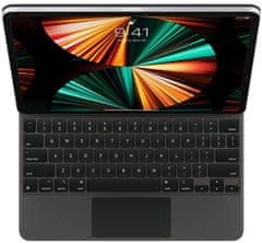 Apple ochranný kryt s klávesnicí Magic Keyboard pro iPad Pro 12.9" (5.gen/6.gen), US, černá (MJQK3LB/A)