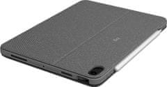 Logitech ochranný kryt s klávesnicí Combo Touch pro Apple iPad Air (4. generace), UK, (920-010303)