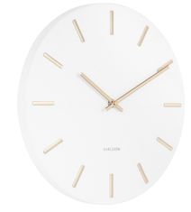 Karlsson Designové nástěnné hodiny 5821WH white Karlsson 30cm