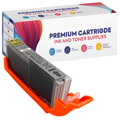 GP TONER Kompatiblní inkoustová kazeta pro CANON CLI-571XL PIXMA TS5050 TS5051 TS5053 TS5055 TS6050 TS6051 MG5750 šedou PREMIUM