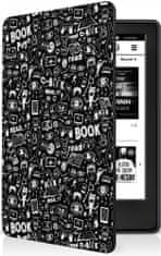 Connect IT pouzdro pro Amazon Kindle 2021 (11th gen.) CEB-1061-DD, doodle černá - rozbaleno