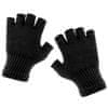 Bezprsté rukavice, teplé dámské a pánské rukavice S/M - Černá