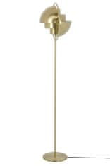 KINGHOME Stojací lampa VARIA ve zlaté barvě - uhlíková ocel