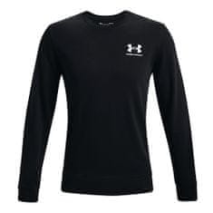 Under Armour UA Rival Terry LC Crew-BLK, UA Rival Terry LC Crew-BLK | 1370404-001 | MD