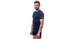 Sensor MERINO ACTIVE pánské triko kr.rukáv deep blue S