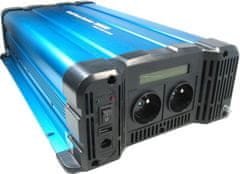 Solarvertech Měnič napětí 12V/230V 3000W, FS3000, čistá sinusovka, D.O.drátové