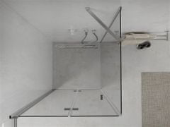Mexen Lima sprchový kout 110x110cm, transparent, chrom (856-110-110-01-00)