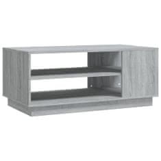 Vidaxl Konferenční stolek šedý sonoma 102 x 55 x 43 cm dřevotříska