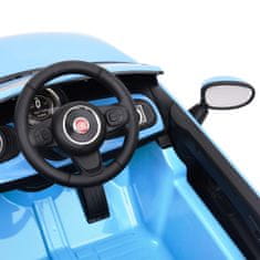 Greatstore Dětské elektrické auto Fiat 500 modré