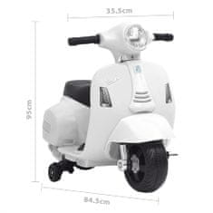 Greatstore Elektrický skútr Vespa GTS300 bílý