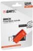 Emtec USB flash disk "C350 Brick", 128GB, USB 2.0, oranžová