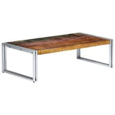 Greatstore Konferenční stolek 120 x 60 x 35 cm masivní recyklované dřevo