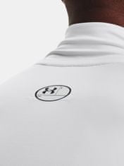 Under Armour Tričko UA HG Armour Comp Mock LS-WHT XXL