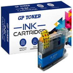 GP TONER Kompatiblní inkoust pro Brother LC-223XL MFC J480 J1140 J4420DW DCP J562DW J4120DW azurová