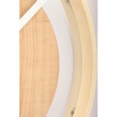 NEXTIME Designové nástěnné hodiny 3046 Nextime Wood Loop 30cm