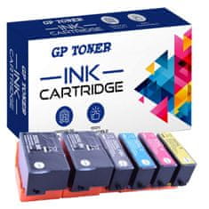 GP TONER 6x Kompatiblní inkoust pro Epson 202XL Epson Expression Premium XP-6000 XP-6005 XP-6100 sada