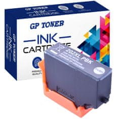 GP TONER Kompatiblní inkoust pro Epson 202XL Epson Expression Premium XP-6000 XP-6005 XP-6100 photo černá