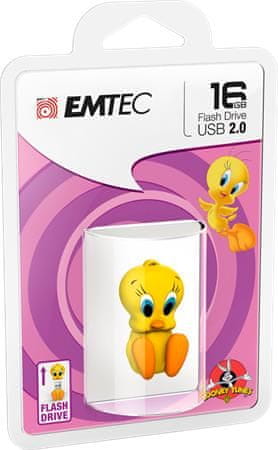 Emtec USB flash disk "Tweety", 16GB, USB 2.0