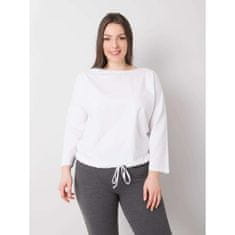 BASIC FEEL GOOD Dámská halenka plus size SANDY bílá RV-BZ-6294.06P_361502 4XL