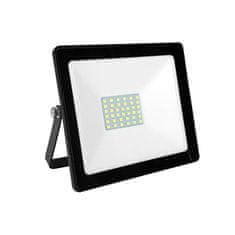 ACA ACA Lighting černá LED SMD reflektor IP66 30W 6000K 2650Lm 230V Ra80 Q3060