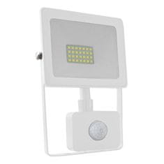 ACA ACA Lighting bílá SENSOR LED SMD reflektor IP66 20W 3000K 1600Lm 230V Ra80 Q2030WS