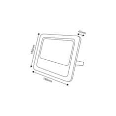 ACA ACA Lighting solární SMD LED reflektor 25W 6000K IP66 120d Ra70 SV2560