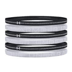 Under Armour UA HTR Mini Headband 6PK-BLK, UA HTR Mini Headband 6PK-BLK | 1311044-001 | OSFA