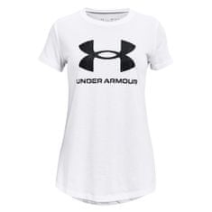 Under Armour UA SPORTSTYLE LOGO SS-WHT, UA SPORTSTYLE LOGO SS-WHT | 1361182-100 | YLG