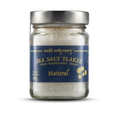 Salt Odyssey MOŘSKÁ SŮL VE VLOČKÁCH "NATURAL", SKLO 100G