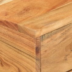 shumee Odkládací stolek ve tvaru U 45x30x61 cm masivní akáciové dřevo