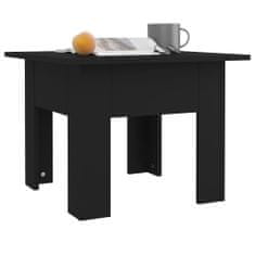 Greatstore Konferenční stolek černý 55 x 55 x 42 cm dřevotříska