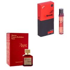 SHAIK Parfém NICHE MW303 UNISEX - Inspirován M. F. KURKDJIAN Baccarat Rouge 540 Extait De Parfum (20ml)