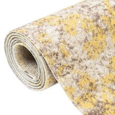 Greatstore Venkovní koberec hladce tkaný 115 x 170 cm žlutý