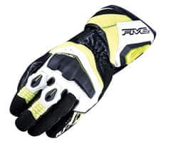 FIVE Rukavice RFX4 Evo white/fluo yellow vel. M